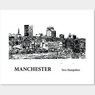 Manchester - New Hampshire Posters and Art